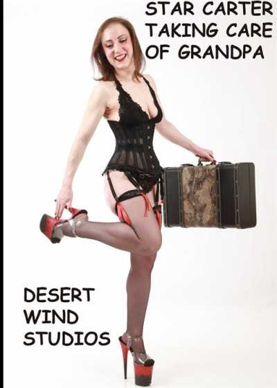 明星卡特照顧爺爺