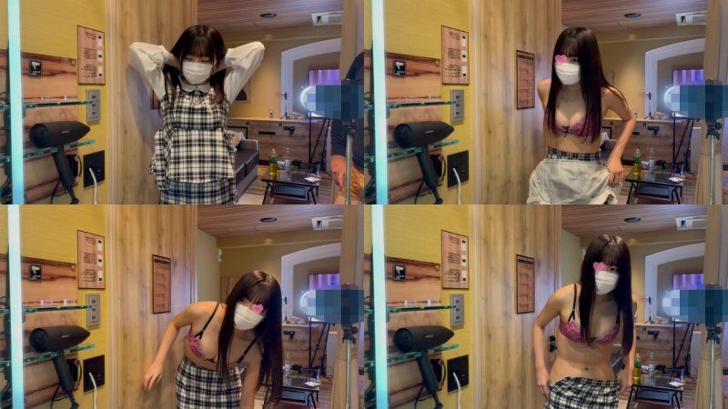 【素人情色自拍#026】美肌、美巨乳、超級性感的鈴鈴，白天就在酒店進行情色自拍。調*情後，撕破了她的絲襪。鈴鈴的成長記錄2。