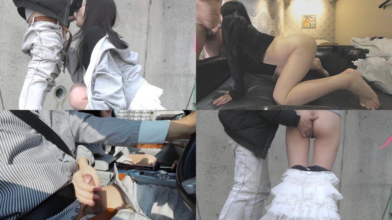 【個撮・野外フェラ&セックス】 <元地下アイドル黒髪>「恥じらいながらもチンポを堪能するエロ女。色んな性癖を追求しながらのハメ撮りは最高です。やっぱり素人さんは興奮しますよ!!