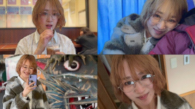 和太過可愛的大學生一起去溫泉旅行，讓她中出到爽