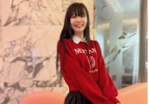 【首次・全臉曝光】很高興不是大叔…。安心下來，經驗很少的柔滑光滑纖細身材，將白濁液注入其中