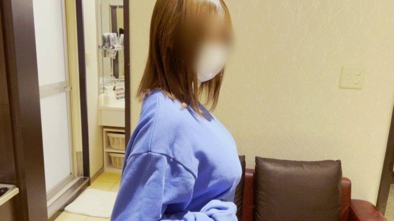 【目元出しOK】18歳・新人グラドル級Kカップの逸材!細身なのに規格外の爆乳に圧倒されるパイズリ2挟射!