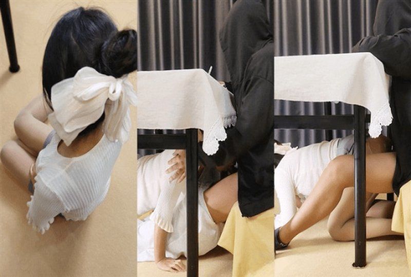 杏吧傳媒 媽媽在我寫作業鑽進桌下含住雞巴