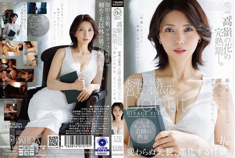 The fully ripe period of a high-class flower. 48 years old,former secretary. Miyakami Ioka Debut: Unchanging beauty,evolving sexual desire.
