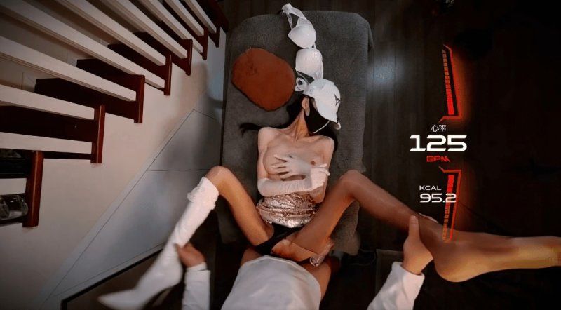 杏吧傳媒 頂級淫妻雙穴通用真穴與飛機杯互用